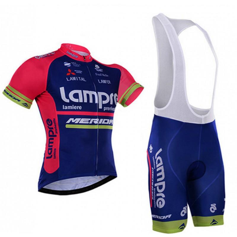 Men Women Cycling Jersey Bib Shorts Set Breathable Quick-Dry Bike Outfit Road Mountain Riding