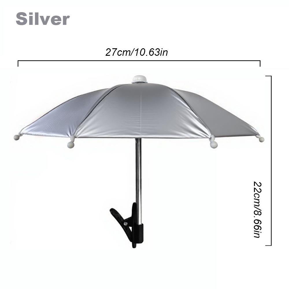 Anti-Glare Phone Umbrella Holder With Clip Phone Fixed Clip Electric Vehicle