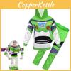 Adorable Toy Story 4 Cosplay Buzz Lightyear 2pcs Set Hoodie Pants Halloween Costume