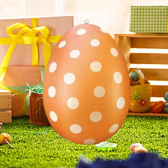 Пасхальное яйцо прочное яркое цветное пасхальное надувное яйцо украшение для двора и сада
