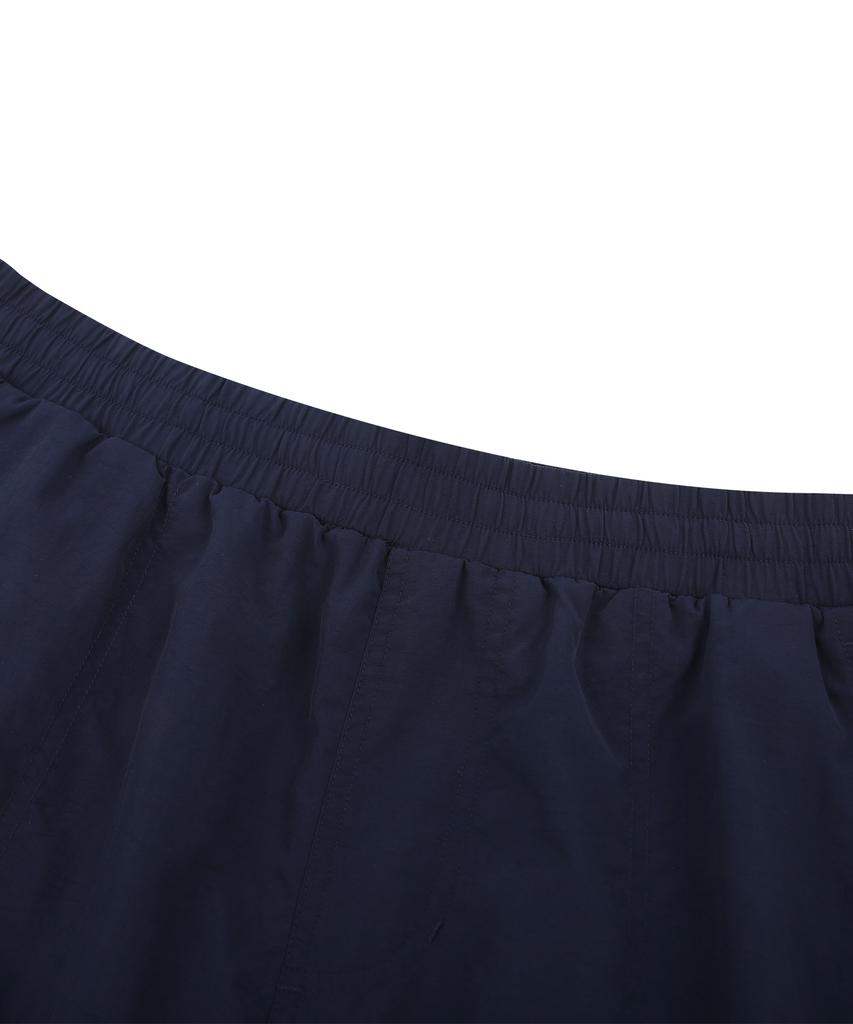 DOLPHIN WAVE APPAREL Силиконовая нашивка-дельфин Свободный крой Шорты из таслана Темно-синий