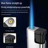 50 Windproof Direct-Charge Lighters: Personalized, Durable, Blue Flame, Explosion-Proof, Inflatable, Thickened Plastic