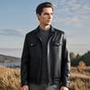 Futin Men's Premium Sheepskin Leather Jacket