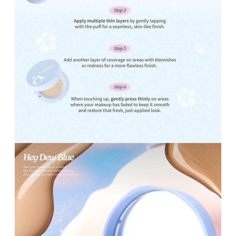 UNLEASHIA Кушон Unleashia Hey Dew Blue - 26 оттенков