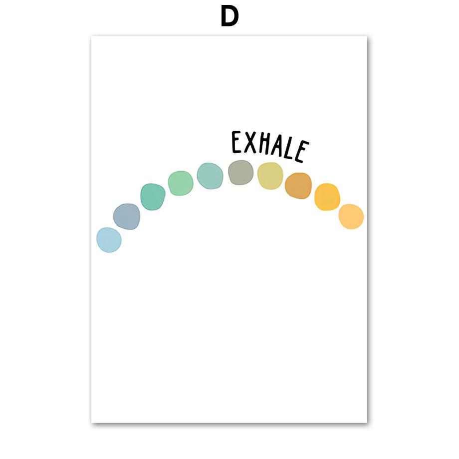 Психическое здоровье, психотерапия, настенная живопись на холсте, плакаты на скандинавскую тему и принты, настенные панно, детская комната, консультант, офисный декор