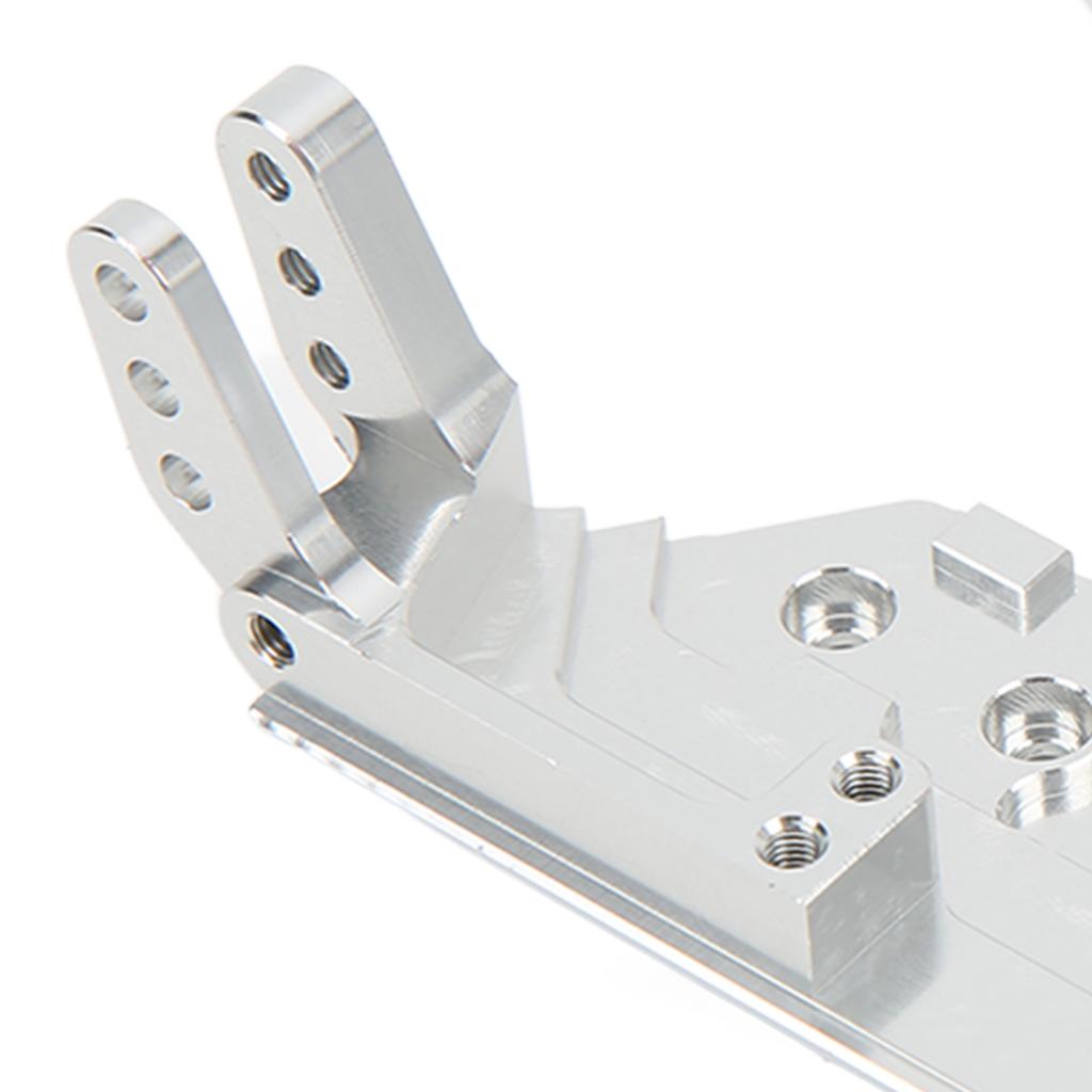 RC Center Skid Plate Aluminum Alloy Bottom Mount Base for al Capra 1.9 UTB 03004 RC Car