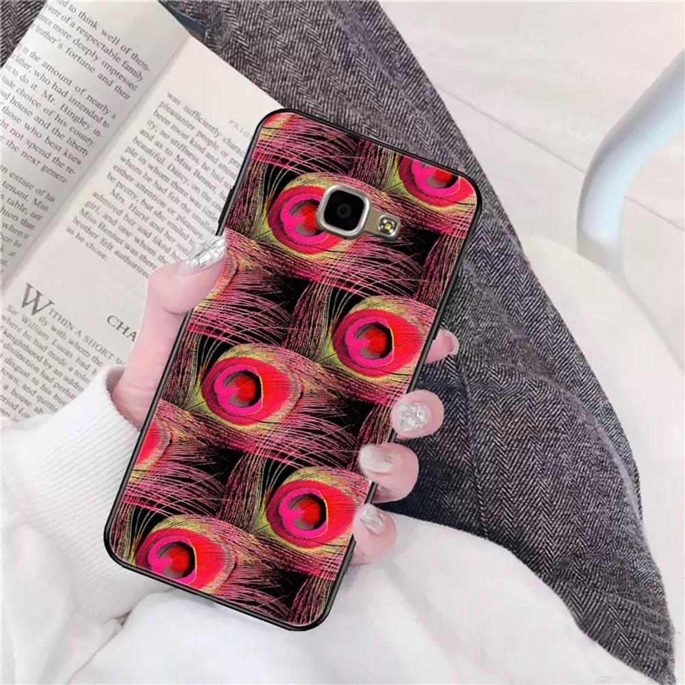 Чехол для телефона с павлиньими перьями для Samsung A 10 11 12 13 20 21 22 30 31 32 40 51 52 53 70 71 72 73 91 13 shell