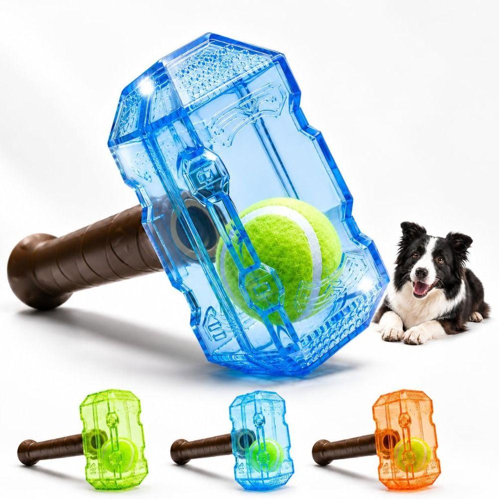 Durable Tennis Ball Toy Chewing Entertainment Molar Toy Portable Dog Chew Toys  Pet Supplies