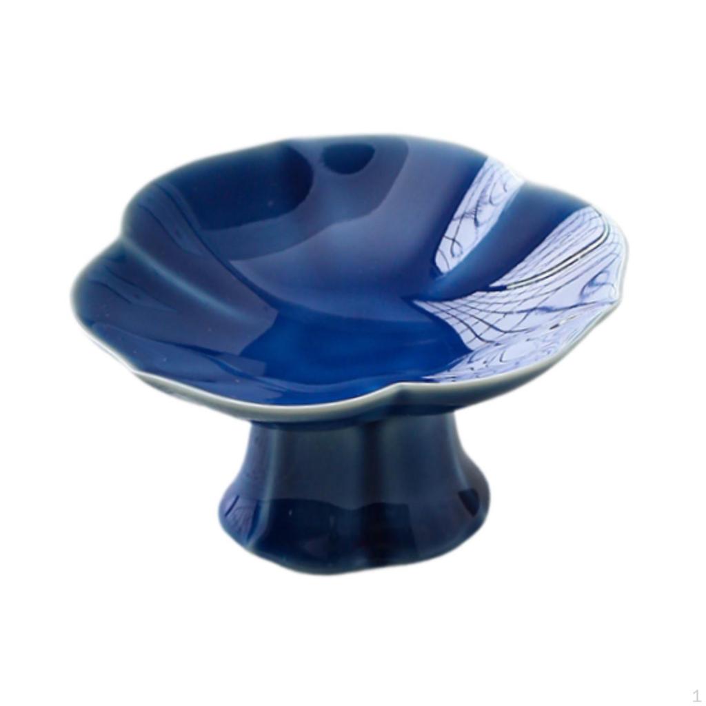 Ceramic Fruit Plate Cake Serving Dish Elegant Decorative Snack Tray Dessert Display Stand for