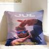 Rapper Jul Pillow Case Square Pillow Cover Vintage Cushion Cover For Office Car Home Decor