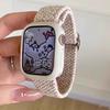 Корейский милый плетеный ремешок + чехол для Apple Watch Band 49 мм 46 мм 41 45 44 38 42 Нейлоновый браслет для iWatch Series 10 9 8 7 6 5 4 SE
