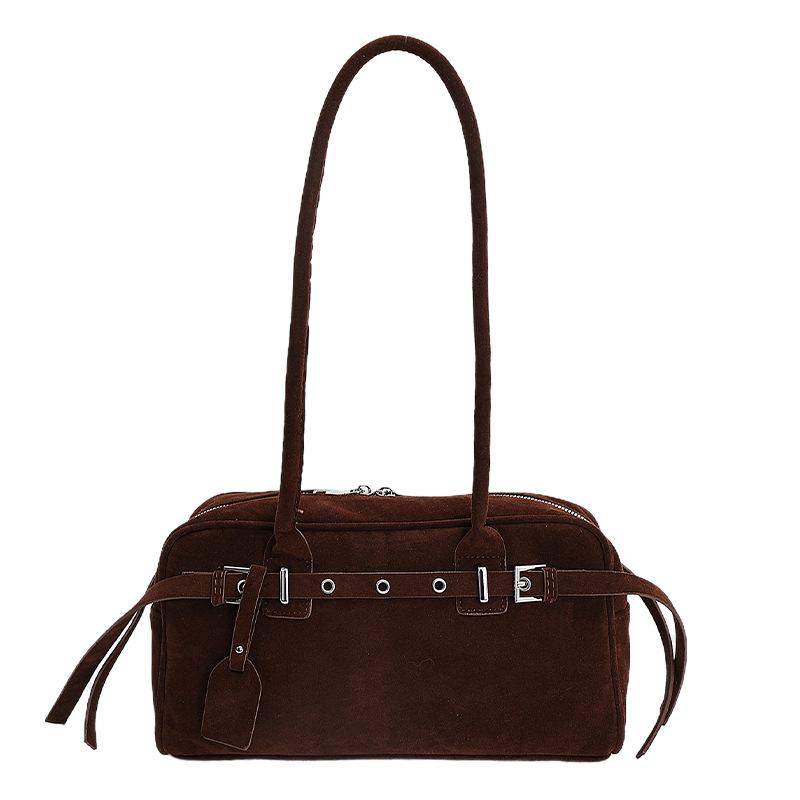 Сумка большой вместимости женская 2025 новая высококлассная ретро супер хит для通勤 женская сумка осень-зима сумка через плечо сумка-подушка