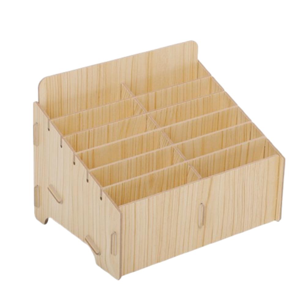 12/24/36 Ячеек Корзина для хранения мобильных телефонов Прочная настольная корзина для хранения и сортировки Настольная