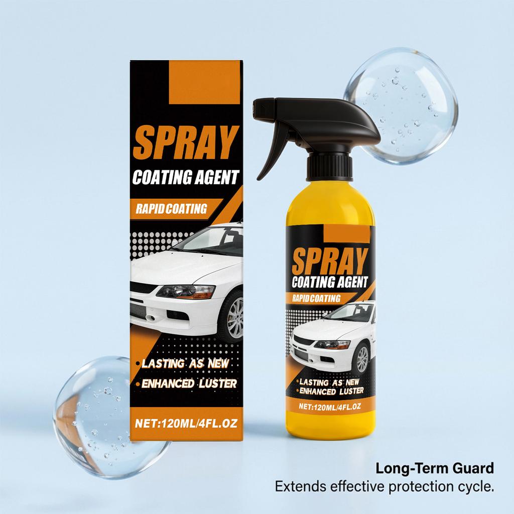 Car Coating Spray , Car Exterior Coating Refurbishment, Maintenance, Cleaning, Stain Removal, Removal, and Brightening , 120ml
