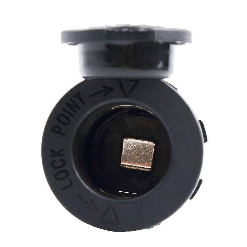 1-10 шт. 12 В автомобильная розетка с гнездом для зарядки, водонепроницаемый адаптер для зарядки для автомобиля, лодки, мотоцикла, трактора, розетка