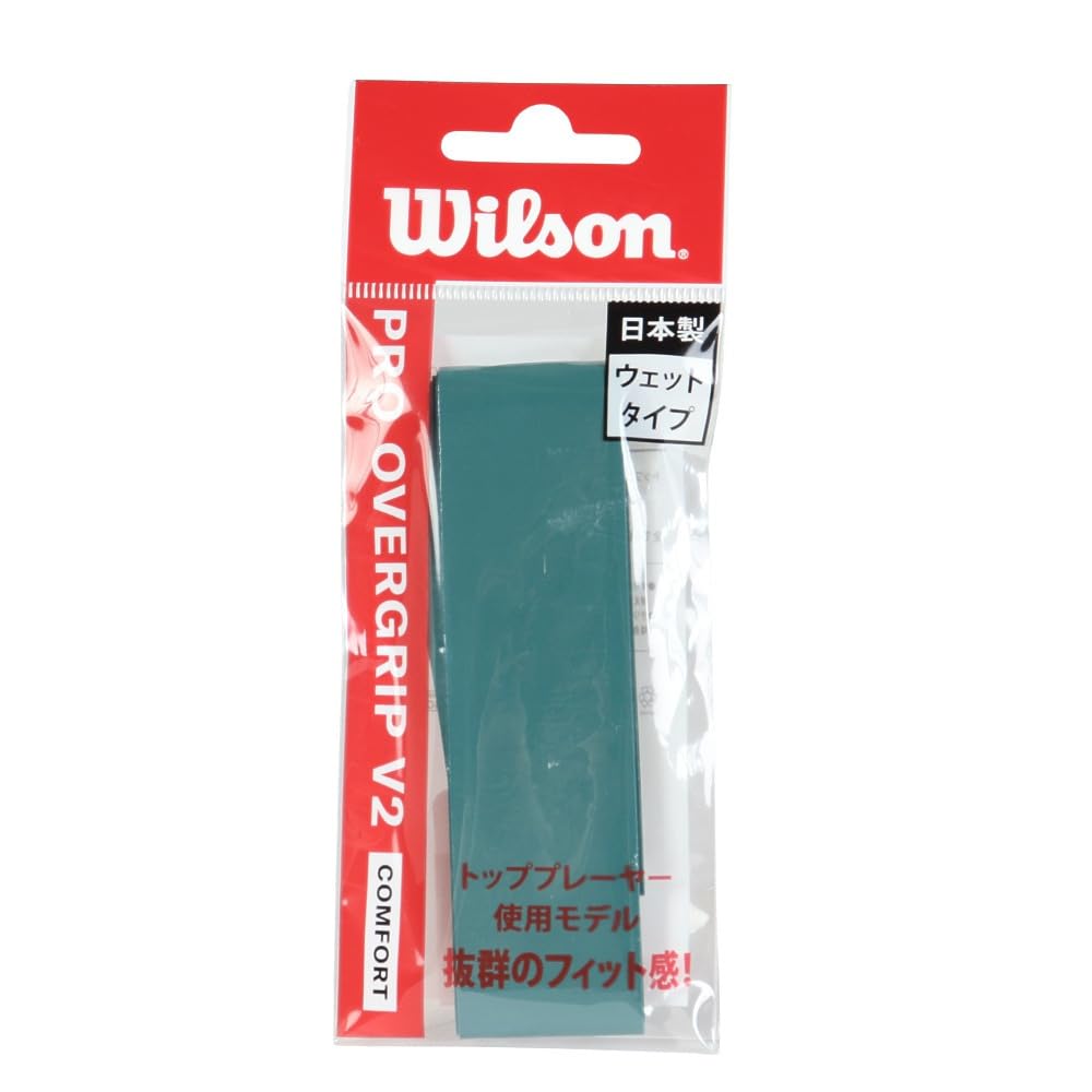 Wilson Теннисная Бадминтонная Накладка Pro Overgrip V2.0 1 шт. Зеленый WR8449704001 Wilson