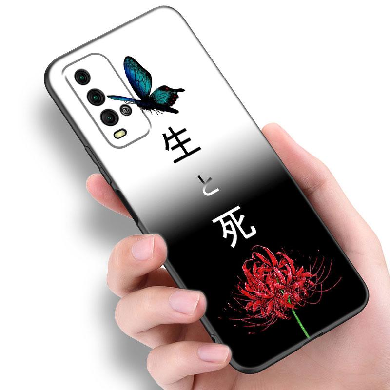 Чехол для телефона с изображением японского самурая для Xiaomi Redmi Note 5 6 9T K20 K40 K50 Pro 7A 8A 9A 9C 9i 10A 10C A1 S2, мягкий черный чехол из ТПУ