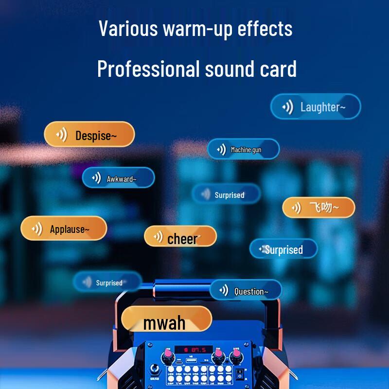 Newmine K503 Portable Wireless Bluetooth Karaoke Speaker