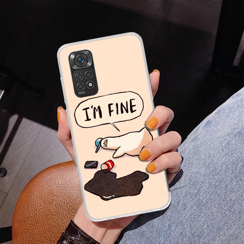 Cartoon Cute Goose Game Phone Case For Xiaomi Redmi Note 15 14 13 12S 12 11 Pro Plus 14S 11S 11E 10 10S 11T 5G Personalized Cove