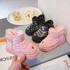 Children Shoes Trendy Cartoon Winter Cotton Inserts Boots Thick Soft Soled Girl Snow Boots Warm Plush Boy Sneakers Botas Niña