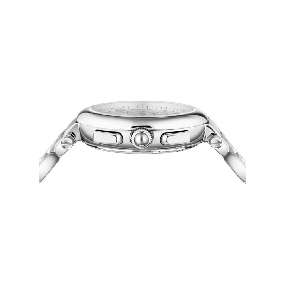 Salvatore Ferragamo Ferragamo Legacy Chronograph Watch Silver Stainless Steel Silver