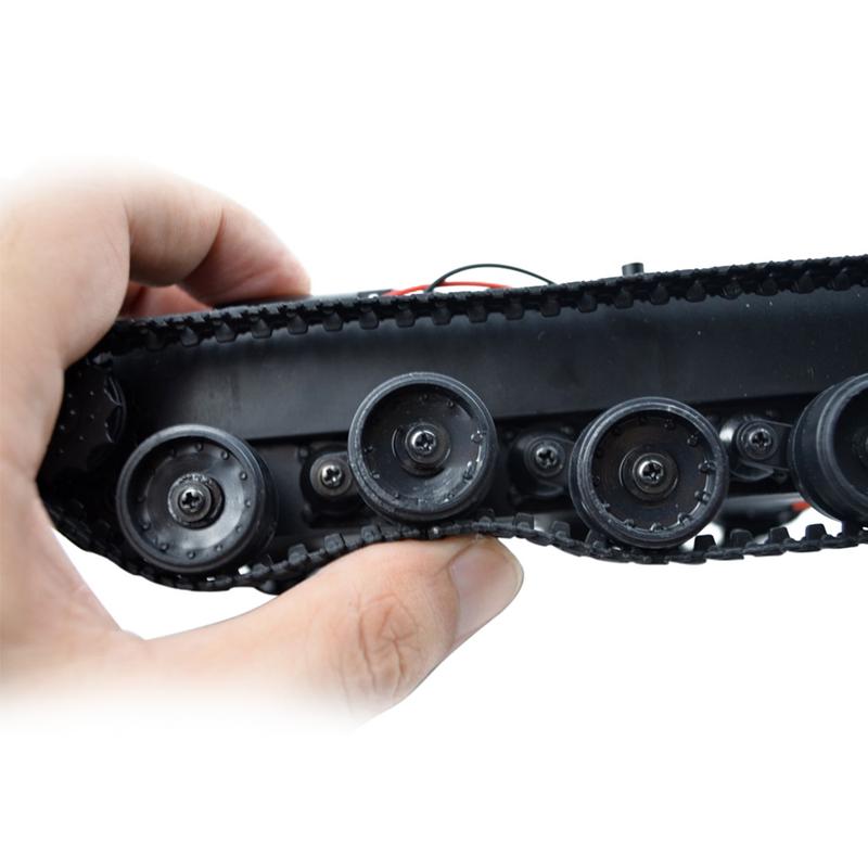 3V-7V RC Танк Умный Робот Танк Автомобильное Шасси Комплект Резиновая Гусеница Ползун Для Arduino SCM 130 Мотор DIY Роботы Игрушки Для Детей