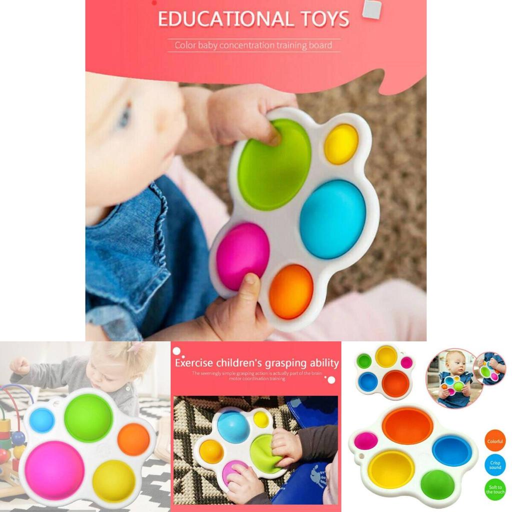 Fun And Engaging Keychain Toy For Adults Stress Relief Pop Bubble Fidget