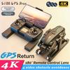 S188 GPS Drone 4K Professional Triple Camera Aerial Photography Drone 5G Wifi Brushless Obstacle Avoidance Drone RC Quadcopter Toy 2KM