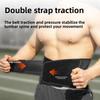 Fitness Sports Waist Belt Support Pressurized Men and Women Waist Support Basketball Squat Weightlifting Waist Protection