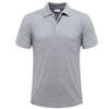 Men's Short Sleeve Polo Shirt Grey – 100% Combed Cotton – Pique Knit – XS To 5XL - - Grey