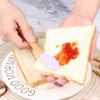 Пищевой силикон для приготовления масла, многоцветная мини-лопатка, крем для торта, масляная кисть, бамбуковая ручка, инструменты для выпечки, многоцелевые