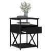 Maison Exclusive - Tables de chevet 2 pcs noir 40x42x55 cm bois d’ingénierie
