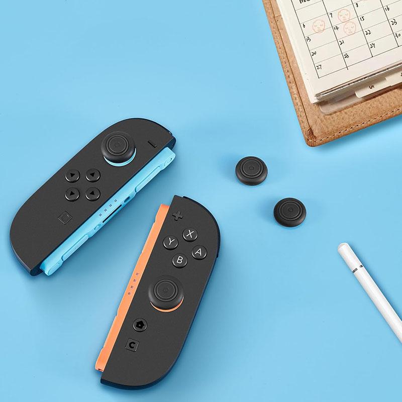 8 шт. Накладки на стики из силиконовой резины для Nintendo Switch 2, сменные защитные колпачки для джойконов
