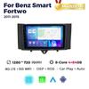 NaviFly Wireless Carplay Android System Автомобильный Радио Мультимедийный Плеер Для Mercedes Benz Smart Fortwo 451 2011 2012 2013 2014 2015