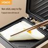 Youyi Multifunctional Breakfast & Sandwich Maker: Griddle, Grill, Toast Press & Waffle Iron.