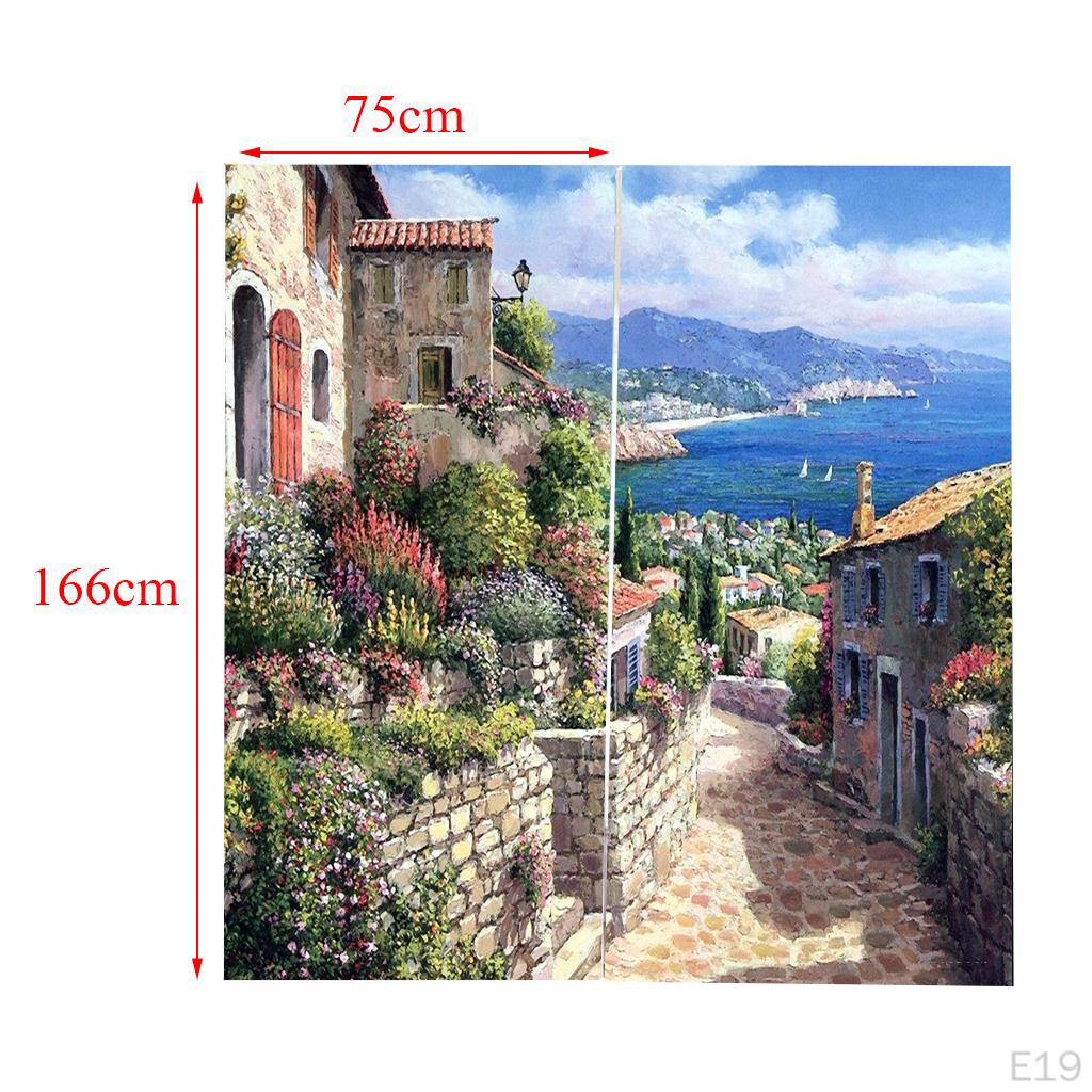 3D шторы 2 панели для декора гостиной спальни, люверс/окно, 65x59 дюймов