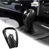 Gear Shift Knob Cover Interior Trim for BMW M2 F87 M3 F80 M4 F82 M5 F83 F10 F12 F13 X5M F85 X6M F86 Accessories, Carbon Fiber.