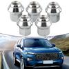 5 шт. Хромированные колесные гайки для автомобиля Ford Focus Для Volvo C30 C70 S40 V40 V50 30666349,30683951,30723579 Запасные части для болтов шин Фитинги топливной системы7