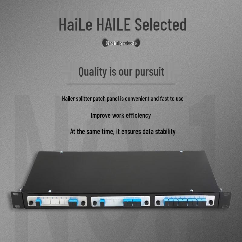 HAILE Fiber Optic Distribution Frames and Patch Panels