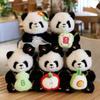 Giant Simulation Cute Panda Plush Toy Doll Silly Travel Souvenir Mascot Gift