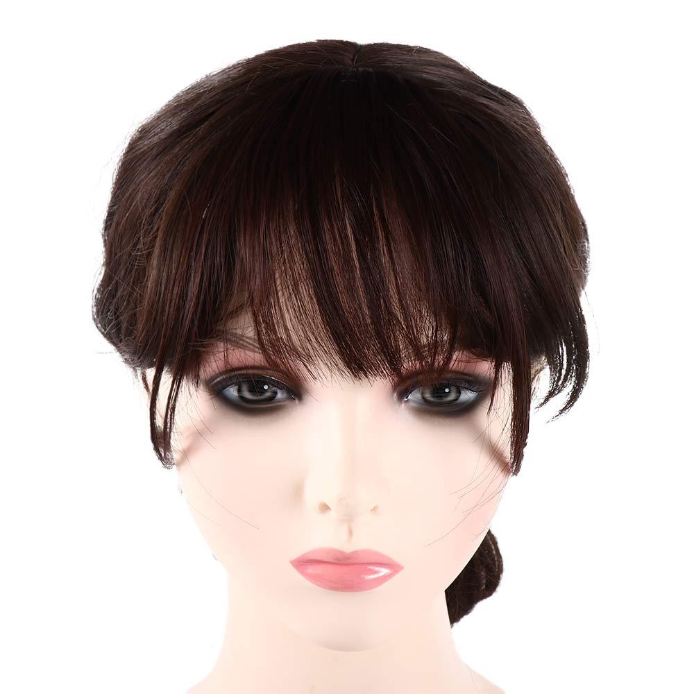 Invisible Hair Styling for Women Hair Extension Fringe Hairpieces Air Bangs Synthetic False Hair
