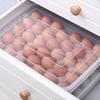 34-секционный однослойный лоток для хранения яиц Fresh Box с крышкой Egg Holder AVE