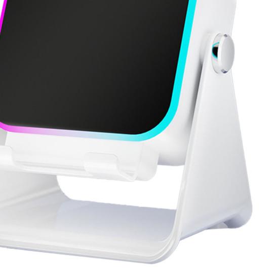 Yousheng 5-в-1 Автоматический сенсорный Bluetooth-совместимый динамик с регулируемым держателем для телефона Высококачественный стереодинамик для iPhone Динамик с подсветкой