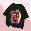 FNAF Дышащие футболки Детские Пять Ночей с Фредди Милый Топ с коротким рукавом Мальчики Девочки Летняя Модная Футболка Детская Одежда