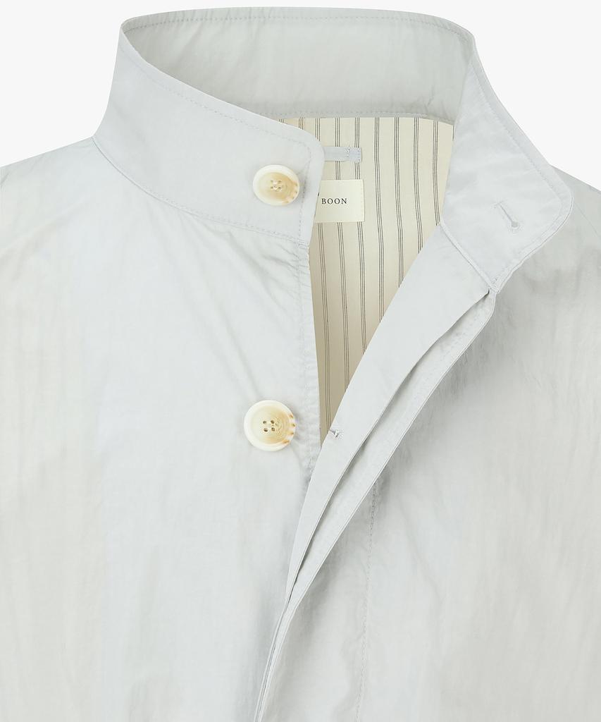 Man On The Boon Nylon String Detail Jacket_Light Grey 4716109006