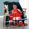 Arsenal Personalized Text Blanket Cozy Personalized Blanket Ultra-Soft Great for Home Decor Picnics Office Sofa for All Occasions