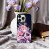 M-Moria L-Luruka Звезда D-Детектив ПреКьюри Чехол для телефона Для iPhone17,16,15,14,13,12,11 Plus,Pro Max Черный Конфетный Посеребренный Чехол