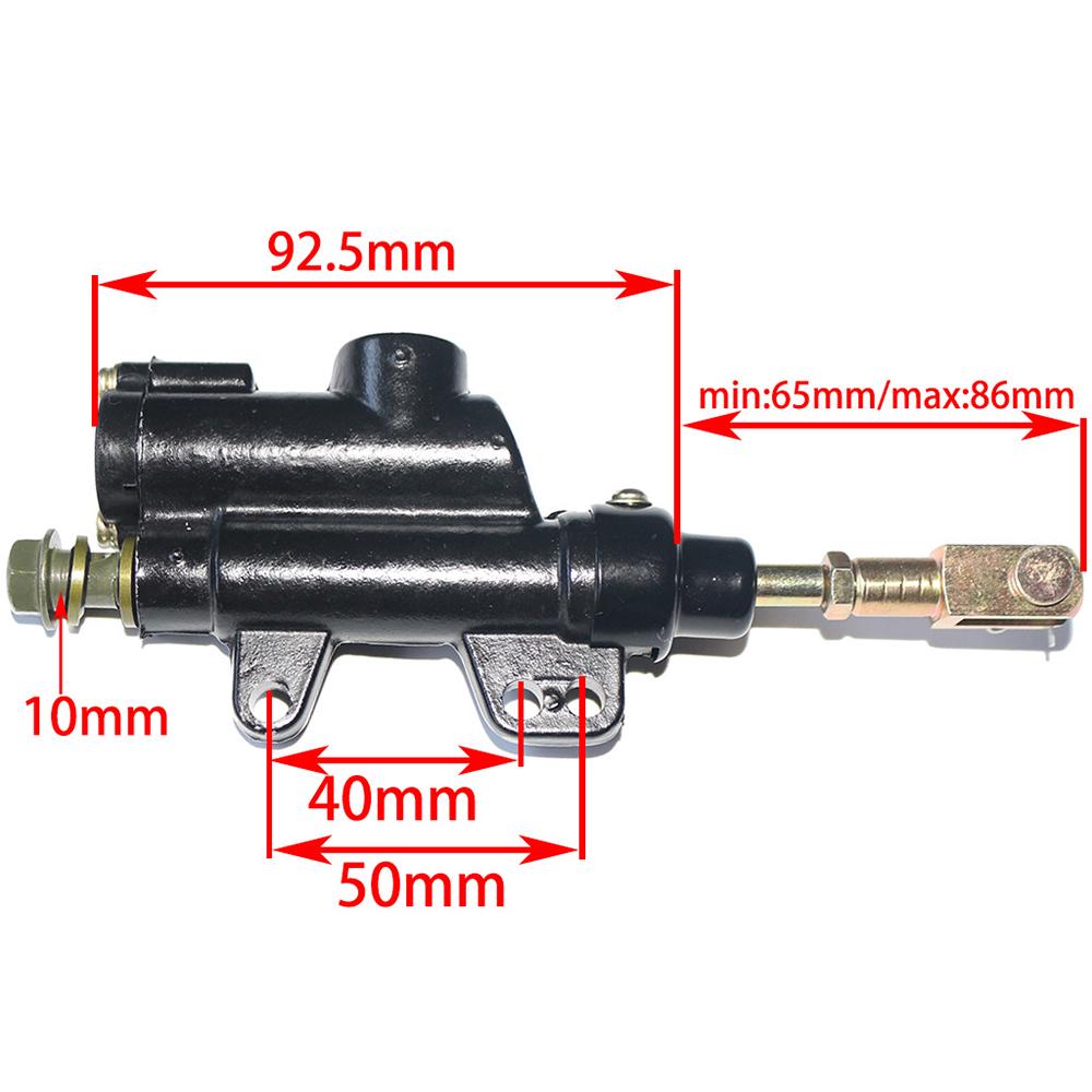 Главный тормозной цилиндр заднего тормоза Coolster Taotao Baja BMS Roketa для квадроцикла Dirtbike