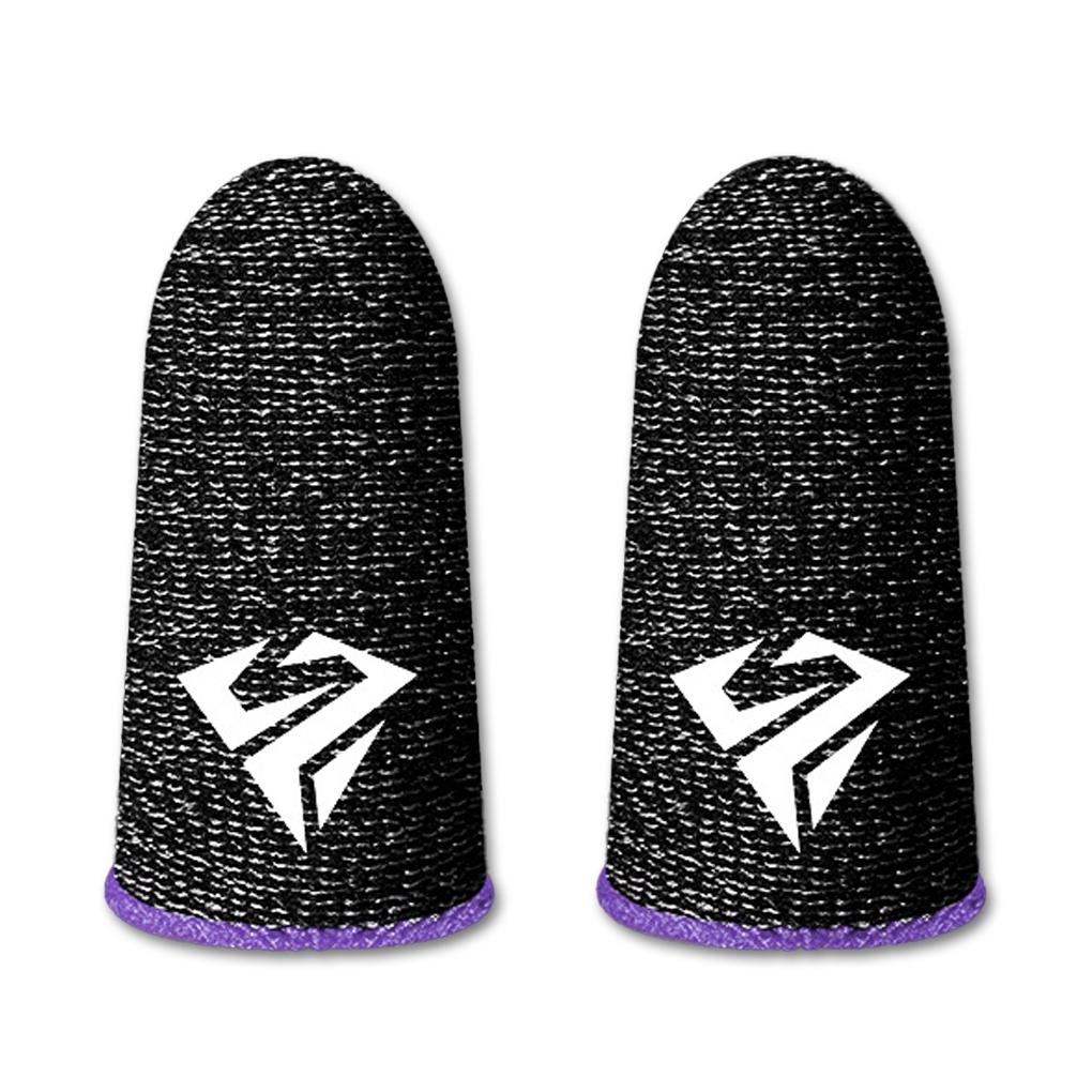 10 шт. чехлов для игр на пальцы для мобильных телефонов, чувствительные, устойчивые к поту, нескользящие перчатки, не оставляющие отпечатков пальцев, ультратонкие волокнистые чехлы