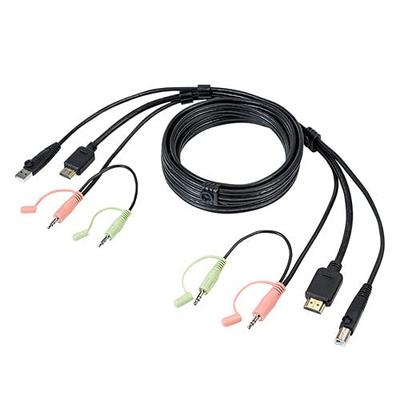SANWA SUPPLY Автоматический кабель-переключатель для ПК (1.8м) SW-KHU180